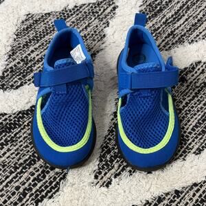 Wonder nation Blue and Green Kids Water Shoes toddler size 10